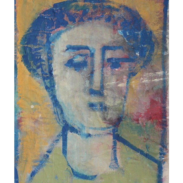 Contemporary Florentine School Artist, Hidden Portraits XVI, 1990s, Acrylic on Canvas, Framed For Sale - Image 3 of 9