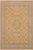 Peach Shabby Chic Peach/Beige Wool Rug - 8'0'' X 10'6'' For Sale - Image 8 of 10
