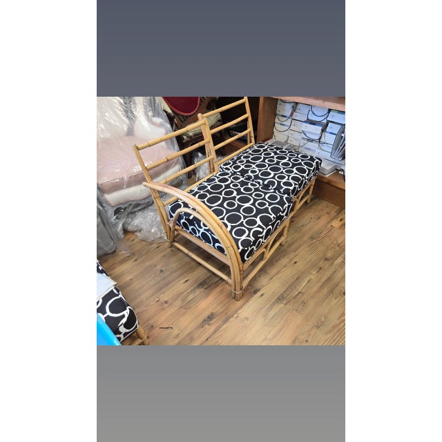 1940s Pair of Ficks Reed Club Chairs Attributed Paul T. Frankl For Sale - Image 11 of 18