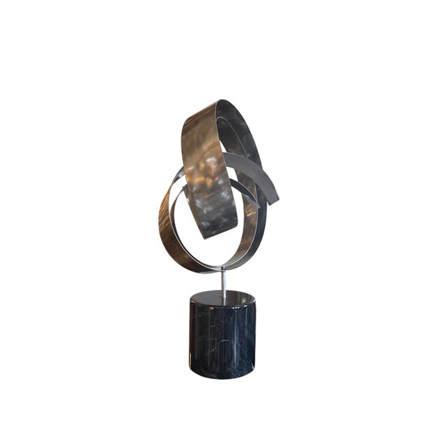 Curtis Jere Late 20th Century Ribbon Sculpture For Sale - Image 4 of 7