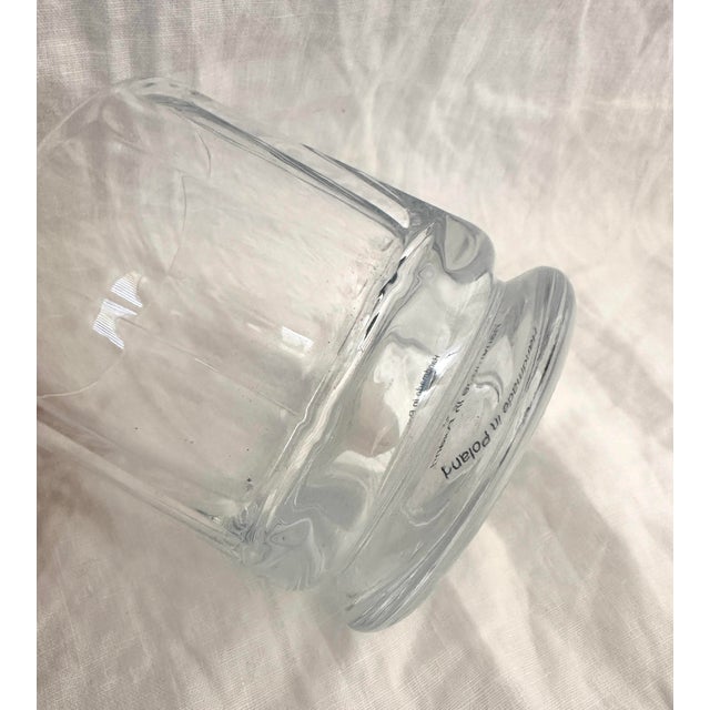 Restoration Hardware Handmade Glass Jar w/no Lid. Since there's no lid you can still use it as a small vase with faux...