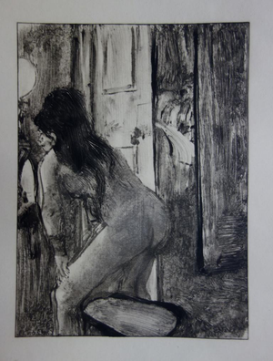 Edgar Degas, Last Preparations: Nudes, Etching, 1935