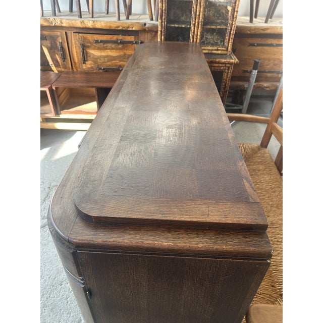 1940s Oak Sideboard attributed to Charles Dudouyt, France, 1940 For Sale - Image 5 of 6