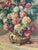 Post Impressionist Large Post-Impressionist Floral Still Life Oil Painting by Mischa Askenazy For Sale - Image 3 of 5