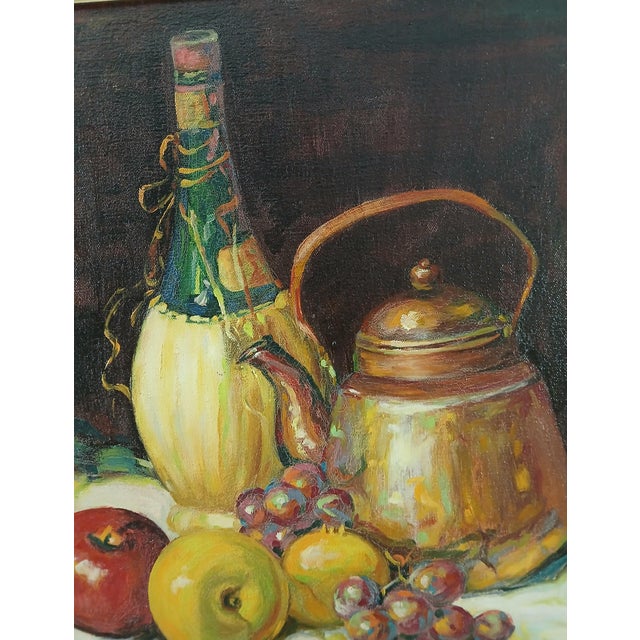 This sumptuous still life was painted by the world -famous "Painter of Presidents," Orlando Lagman (1936-2020). A Filipino...