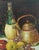 This sumptuous still life was painted by the world -famous "Painter of Presidents," Orlando Lagman (1936-2020). A Filipino...