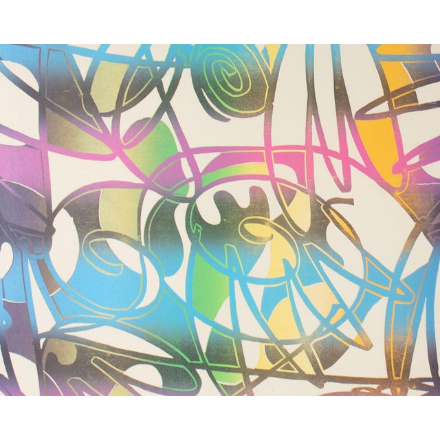 “My Sweet Baby Doll” Abstract Monoprint by Ed Funk For Sale In Indianapolis - Image 6 of 9