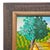 Rustic Signed W. Coulano Haitian Naïve Village Landscape Painting 26" For Sale - Image 3 of 10