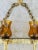 Metal Mid-20th-Century Iron and Colored Glass Wall Lights, 1960s, Set of 3 For Sale - Image 7 of 18