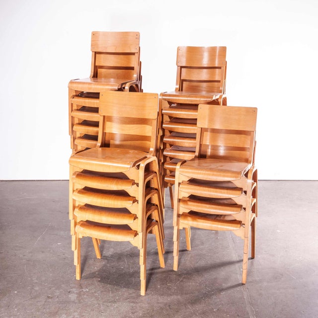 Stacking Dining Chair by Stafford for Tecta, 1950s For Sale - Image 11 of 11