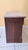 Antique Eastlake Victorian Burl Walnut Taupe Marble Top Washstand C1890s For Sale In West Palm - Image 6 of 12