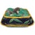 A Victoria Pottery Majolica Cobalt Basketweave Sardine Box, English, Ca. 1883 For Sale - Image 4 of 12