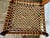 Brown Antique Primitive Ladderback Roped Seat Folk Art, Farm Chair, Early 1900s For Sale - Image 8 of 12