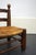 Low Fireplace Chair in French Wood, 1930s For Sale - Image 4 of 8