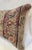 Mid 19th Century Pillow Upholstered With Antique Rug For Sale - Image 5 of 8