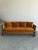 1970s 1970s Sculptural Oak Barrel Back Sofa Attributed to Howard Furniture For Sale - Image 5 of 15