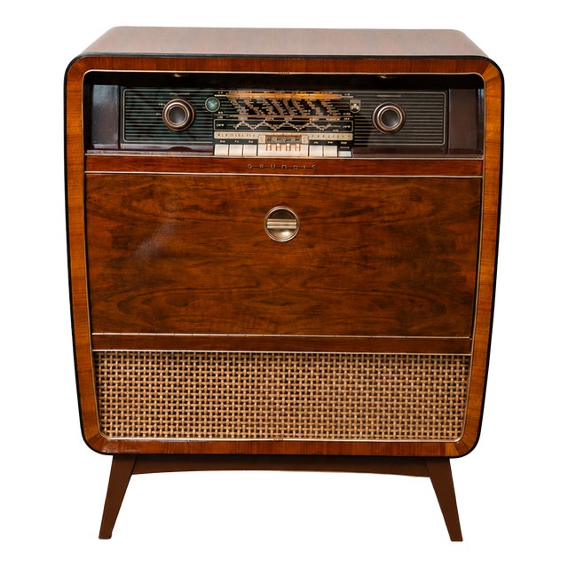 Music Cabinet 7050 by Grundig, 1950s For Sale