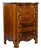 Georgian Style Walnut Serpentine Batchelor's Chest, 1920 For Sale