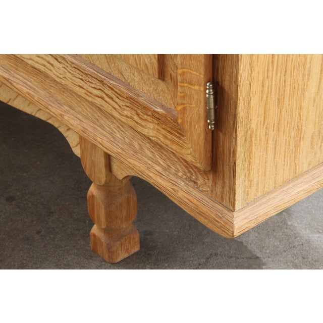 Danish Oak Cabinet in the style of Henning Kjærnulf, 1970s For Sale - Image 17 of 18
