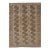 Hand-Knotted Turkomen Ersari Rug in Wool With Repeating Sub-Geometric Gul Design For Sale