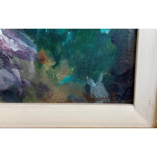Wayman Elbridge Adams Original Impressionist Oil Painting, C1920 For Sale - Image 4 of 10