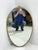 Oval Brass Wall Mirror, Italy, 1950s For Sale - Image 16 of 16