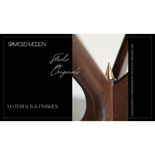 Linear Bench in Natural Walnut Series 48 by Stamford Modern For Sale - Image 14 of 18