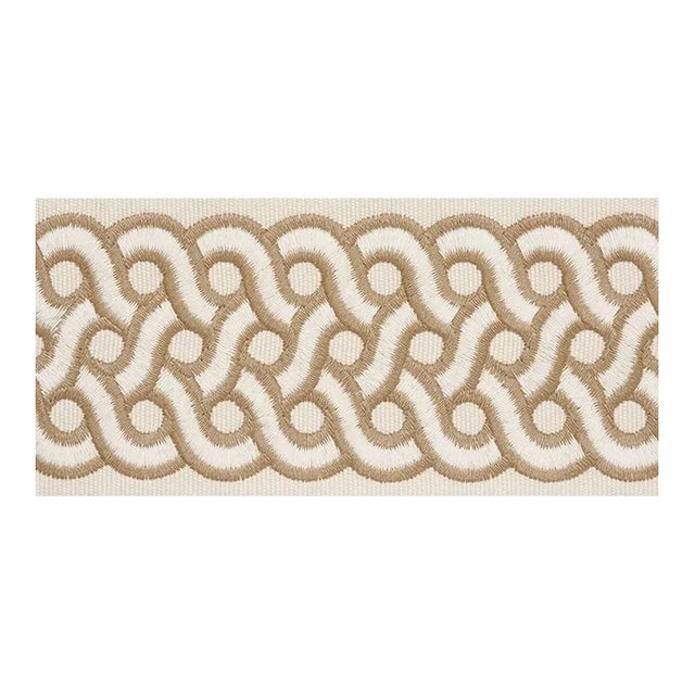 Schumacher X Timothy Corrigan Mandeville Tape in Dune For Sale