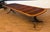 Traditional Traditional Georgian Style Multi-Banded Mahogany Dining Table by Leighton Hall - Showroom Sample For Sale - Image 3 of 18