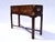 Campaign Mahogany Campaign Style Two Drawer Console Table For Sale - Image 3 of 14