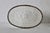 Transparent Mid-Century Modern Vintage Textured Oval Lucite Acrylic Waste Basket Brass Beaded Rim For Sale - Image 8 of 16
