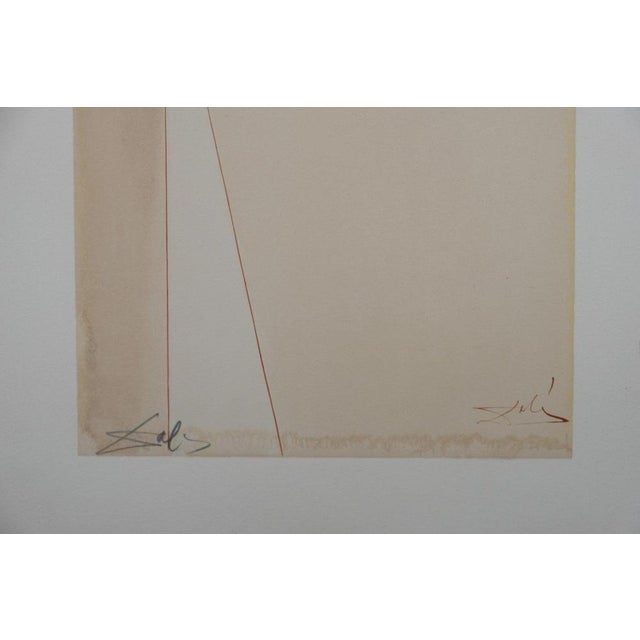 Salvador Dali, Départ pour un grand voyage, Etching For Sale - Image 5 of 6