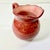 1990s Boho Chic Farmhouse Scalloped Handle Hand Painted Ceramic Pitcher. For Sale - Image 13 of 14