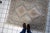 Vintage 1950s Caucasian Shirvan-Style Kilim – Rug-Inspired Cotton Wall Hanging (4.5' x 5.2') This rare Vintage Caucasian...