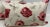 Pair of Large Bolster Pillows Decorated With a Red Poppy Floral Pattern - Made in Uk. For Sale - Image 10 of 11