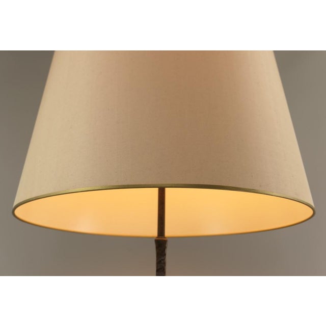 Large Wrought Iron Floor Lamp, France, 1930s For Sale - Image 3 of 18