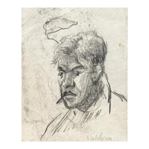 1940s Frank Wallace Portrait of a Man