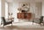 Brown Danish Teak Sideboard with Sliding Doors, 1960s For Sale - Image 8 of 18