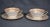 Pair of porcelain cups and saucers (2 x cup and saucer), CL Limoges France, late 1940s. Saucer diameter 7.1 in, cup height...