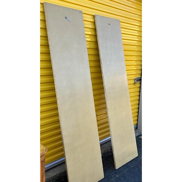 French Neo-Classical Style Painted Four Panel Screen or Wall Art Att. Maitland-Smith For Sale - Image 4 of 9
