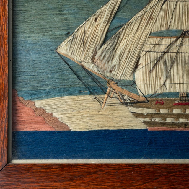 English Sailor's Woolwork ("Woolie") of h.m.s. Aboukir, C. 1860 For Sale - Image 11 of 18