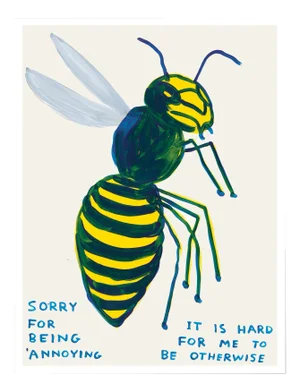 David Shrigley, Sorry for Being Annoying, 2021