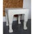 John Dickinson Late 20th Century Four-Legged Plaster Occasional Table Attributed to John Dickinson For Sale - Image 4 of 11