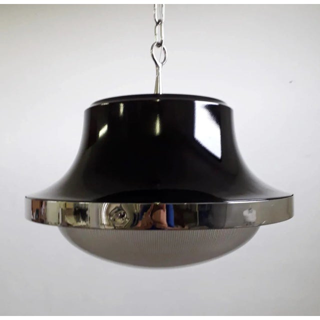 Mid 20th Century Mid 20th Century "Tau" Pendant by Sergio Mazza for Artemide For Sale - Image 5 of 13