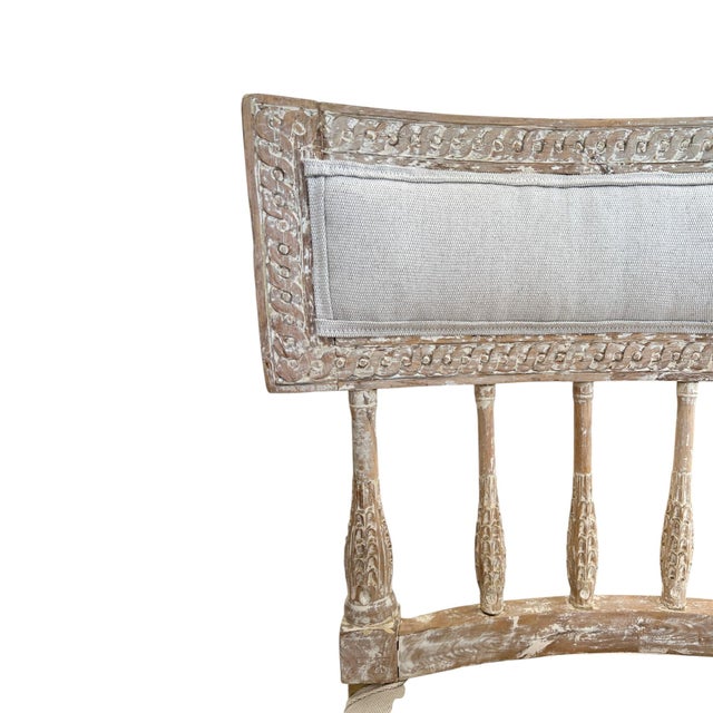 18th Century Swedish Gustavian Set of 6 Chairs For Sale - Image 4 of 7