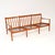 Brown Danish Teak Sofa attributed to Svend Age Eriksen for Glostrup, 1960s For Sale - Image 8 of 12