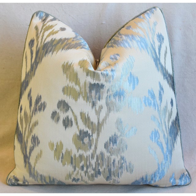 Old World Weavers Jacquard Silk Feather Down Pillow 21 Square