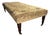 Early 20th Century Upholstered Tapestry Ottoman For Sale