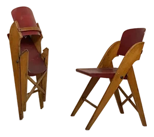 Vintage Chairs, 1950s, Set of 4