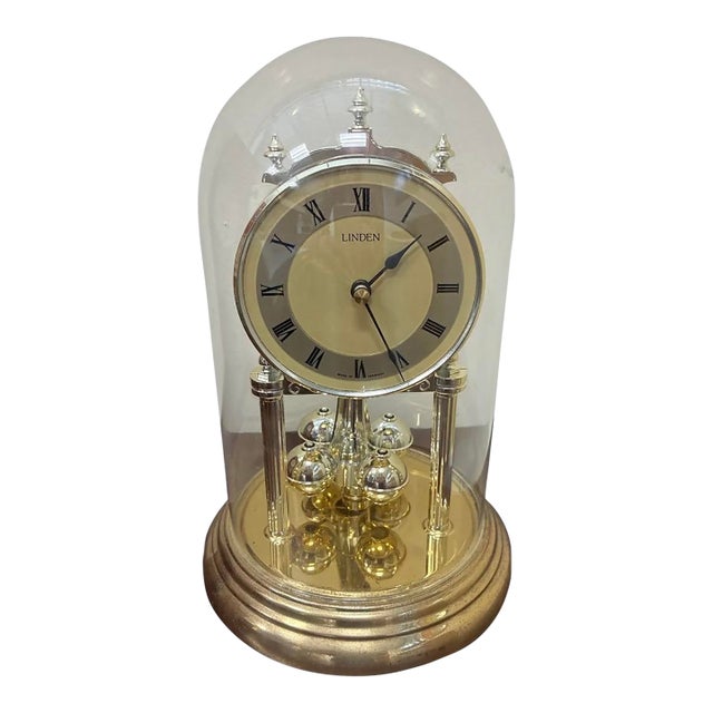 Vintage Linden Anniversary Clock For Sale